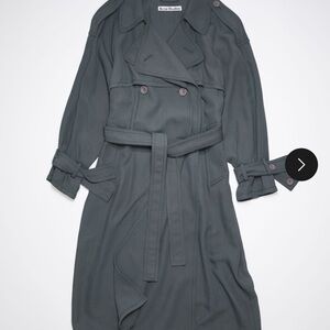 Acne studios Charcoal Trench Coat